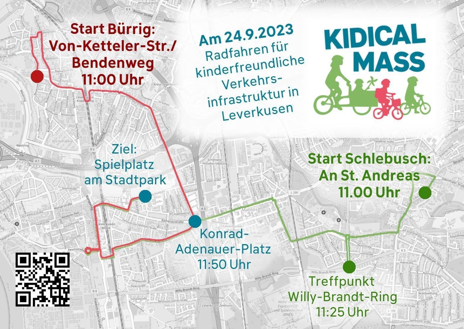 2023-09-24---11-00h_KidicalMass 2 Startpunkte - Bürrig & Schlebusch = 1 Ziel LEV-Stadtpark Spielplatz